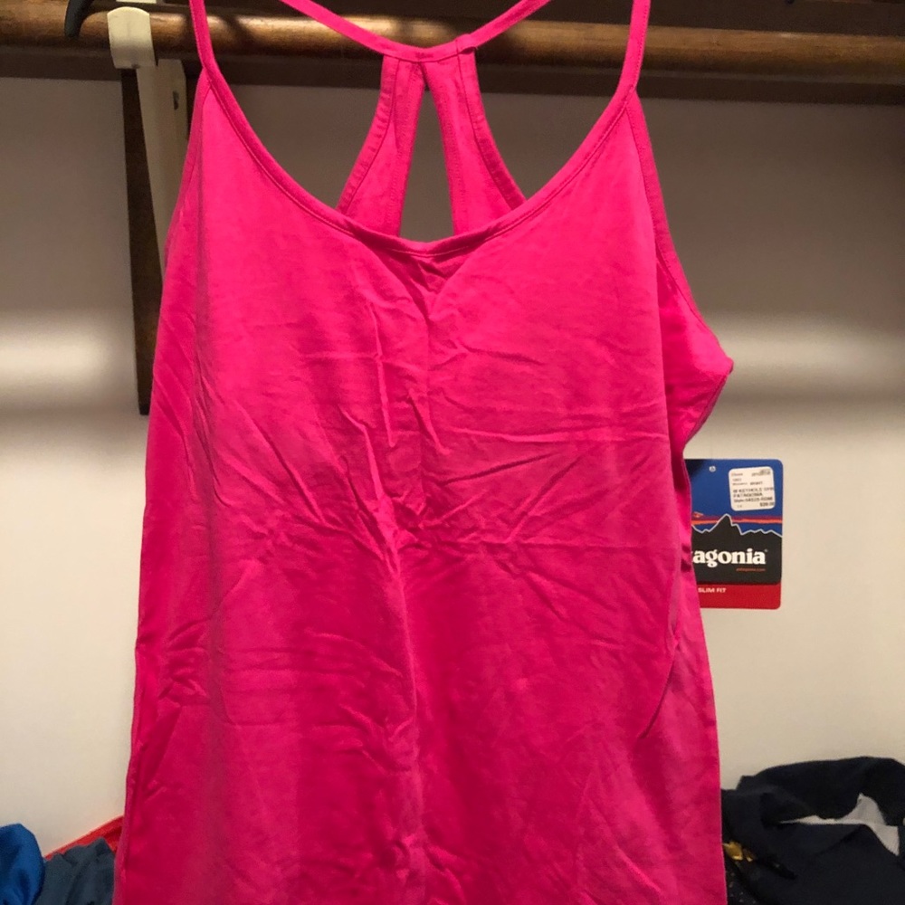 Patagonia pink tank top